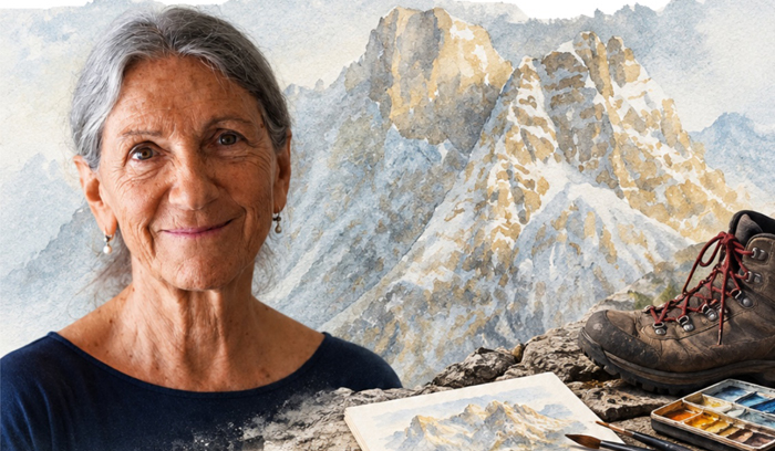 Scarpone e pennello – Incontro con Riccarda De Eccher
